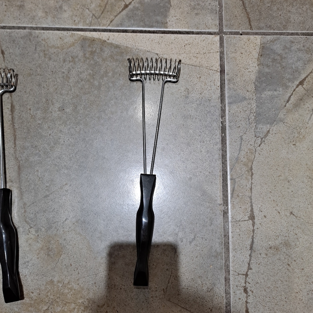 Cutco Mix Stir 17 14 Whisk Whip WiskEgg Beater Brown Handle